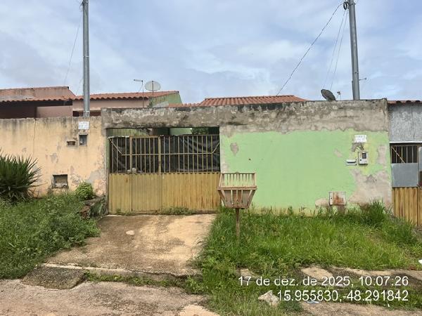 Casa em Santo Antônio do Descoberto, Vila Raio De Luz, Qd 6, N. Sn, Lt 3 Rua Ribeiro Couto, GO. Área: 69.53m2