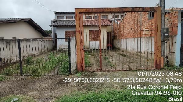 Casa em Gravataí, Morada Gaucha, Rua Coronel FeijÓ, N. 21, Cs 02, Lt 42 E 43, Qd B, RS. Área: 39.01m2