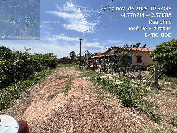 Casa em José de Freitas, Matadouro, Rua Chile, N. 1154,, PI. Área: 70m2