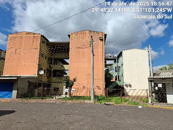 Apartamento em Sapucaia do Sul, Cohab, Rua Rodolfo Hickmann, N. Sn, Apto 108, Bl 02, RS. Área: 38.7m2