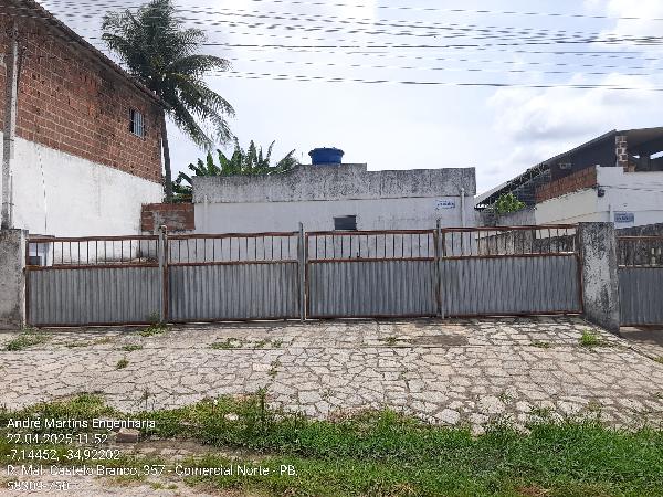 Casa em Bayeux, Comercial Norte, Rua Marechal Castelo Branco, N. 320, Cs Lt 15 Qd 05, PB. Área: 46.57m2