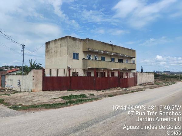 Apartamento em Águas Lindas de Goiás, Jardim America Ii, Quadra 42, Lote 08, N. S/N, Apto 203,, GO. Área: 49.59m2