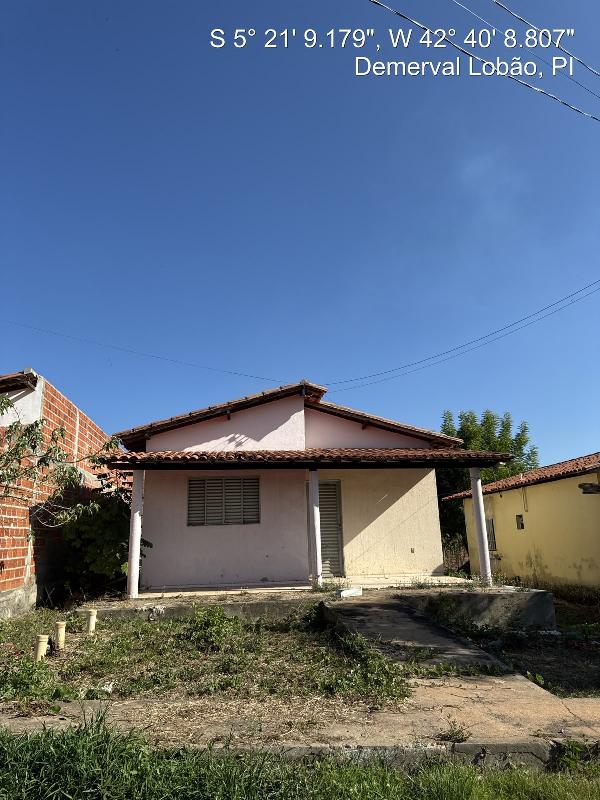 Casa em Demerval Lobão, Lot Pq Vaquejador, Rua 19, N. 07, Lt 07 Qd 58, PI. Área: 58.5m2