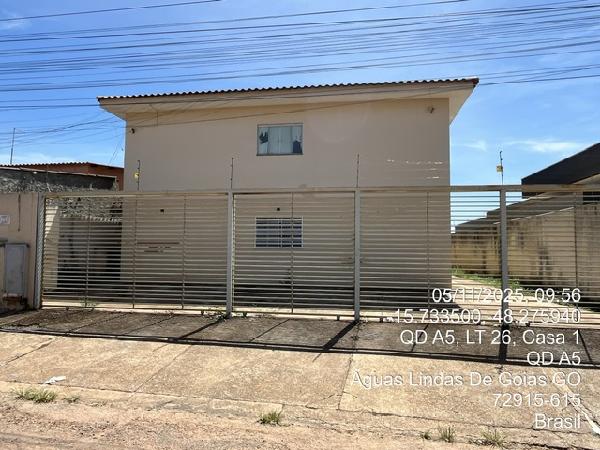 Apartamento em Águas Lindas de Goiás, Mansoes Olinda, Quadra A-06, N. Sn, Apto 201, Lt 06 Rua 9, GO. Área: 45.91m2
