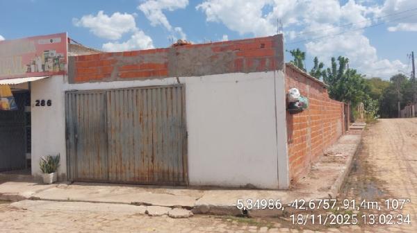 Casa em Demerval Lobão, Santa Ines, Rua Jose Timoteo, N. 286, Qd 03 Lt 12, PI. Área: 56m2