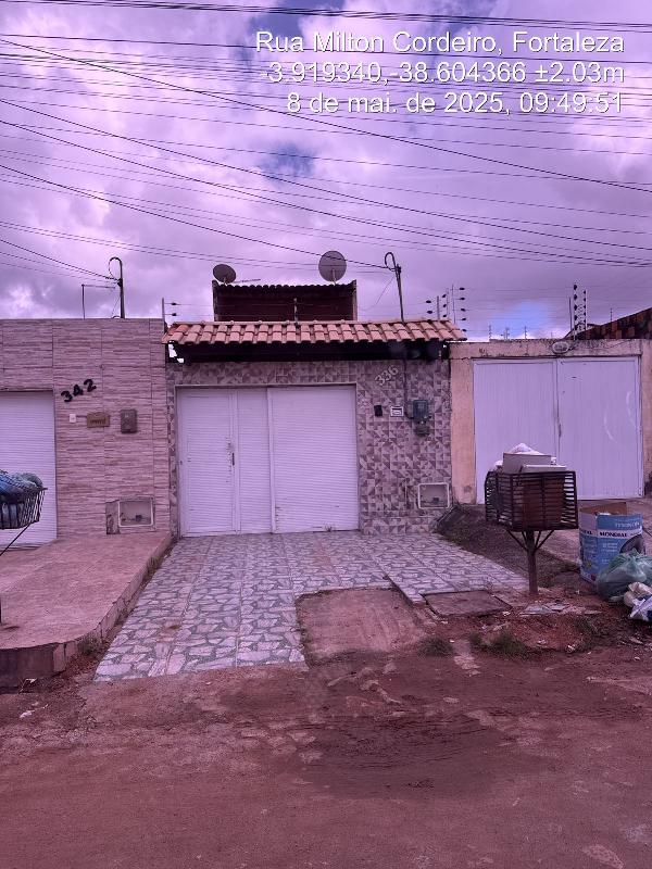 Casa em Pacatuba, Pavuna, Rua Mister Cordeiro, N. 336, Lotes 20 E 21 Quadra 148, CE. Área: 70.14m2