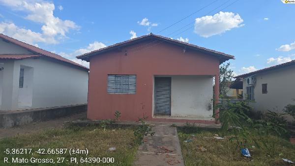 Casa em Demerval Lobão, Cidade Nova, Rua Mato Grosso, N. Sn, Qd 01, Cs 03, PI. Área: 54.69m2
