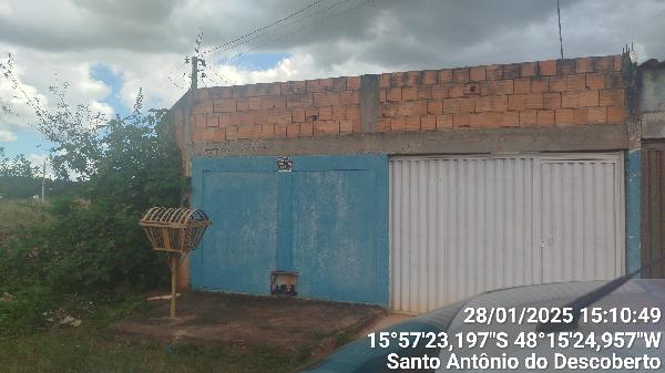 Casa em Santo Antônio do Descoberto, Vila Montes Claros Ii, Quadra 19, N. Sn, Lt 21 Rua 01, GO. Área: 61.04m2