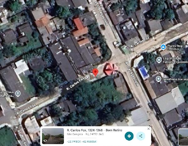 Casa em São Gonçalo, Bom Retiro, Rua Carlos Fox, N. 1051,, RJ. Área: 50.55m2 Casa em São Gonçalo, Bom Retiro, Rua Carlos Fox, N. 1051,, RJ. Área: 50.55m2