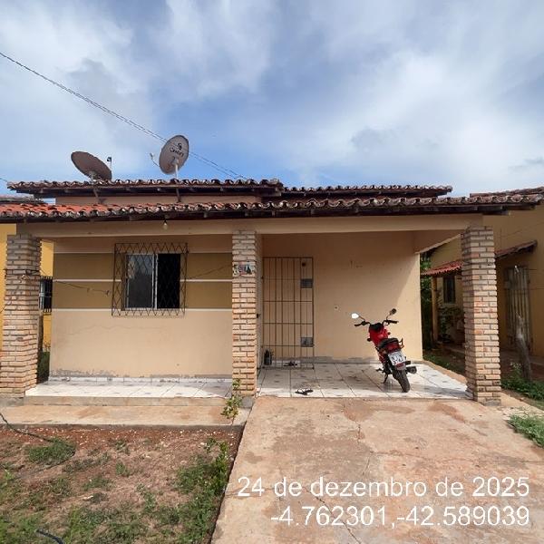 Casa em José de Freitas, Santa Rosa, Rua Projetada I, N. 200,, PI. Área: 69.68m2