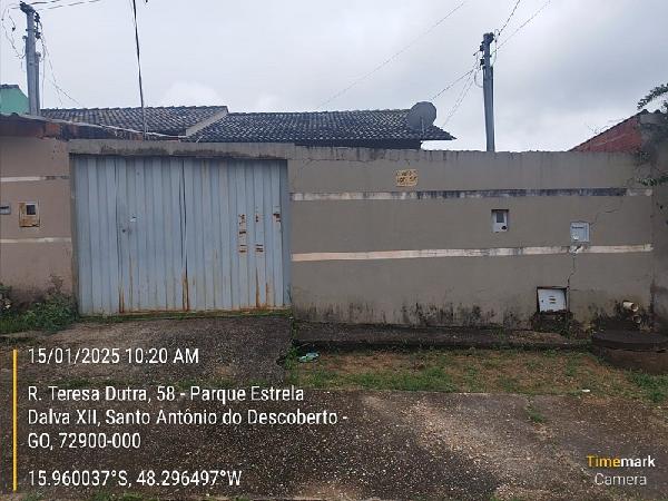 Casa em Santo Antônio do Descoberto, Parque Estrela Dalva Xii, Quadra 17, N. Sn, Lt 05-A, Qd 17, GO. Área: 64.5m2