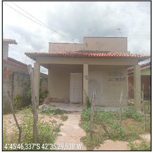 Casa em José de Freitas, Santa Rosa, Rua Eudson Veras, N. 71, Lt 06, PI. Área: 70m2
