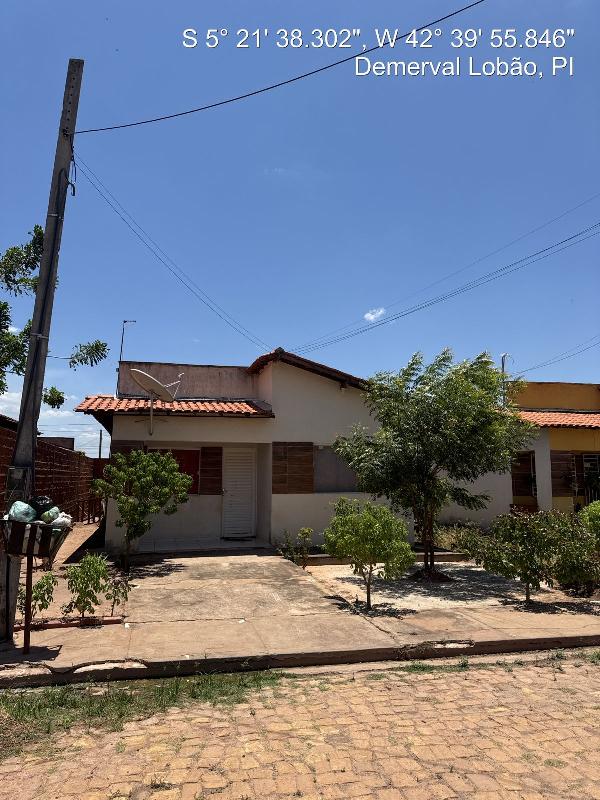 Casa em Demerval Lobão, Cidade Nova, Rua Travessa Violeta, N. 17, Qd B, PI. Área: 58.5m2