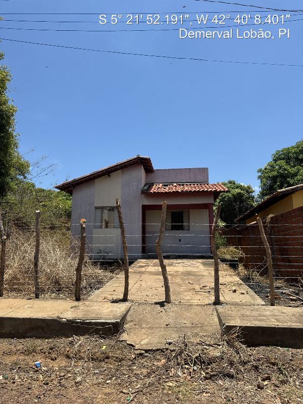Casa em Demerval Lobão, Nova Cidade, Rua Santa Luz, N. 95,, PI. Área: 60.42m2