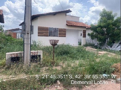 Casa em Demerval Lobão, Cidade Nova, Rua Ilhotas, N. 902, Lt 07 Qd 02, PI. Área: 58.5m2 Casa em Demerval Lobão, Cidade Nova, Rua Ilhotas, N. 902, Lt 07 Qd 02, PI. Área: 58.5m2