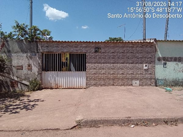 Casa em Santo Antônio do Descoberto, Jardim Ana Beatriz I, Rua 12, N. Sn, Qd 38 Lt 9a, GO. Área: 57.5m2