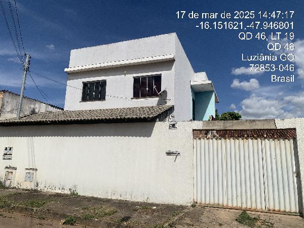 Apartamento em Luziânia, Parque Estrela Dalva Ix, Quadra 45, N. Sn, Apto 02, Pavimento Superior, Lote 19b, GO. Área: 55.31m2