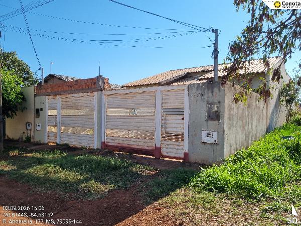 Casa em Campo Grande, Caioba, Rua Abobreira, N. 170, Cs 02 Qd 09 Lt 15, MS. Área: 60.52m2 Casa em Campo Grande, Caioba, Rua Abobreira, N. 170, Cs 02 Qd 09 Lt 15, MS. Área: 60.52m2
