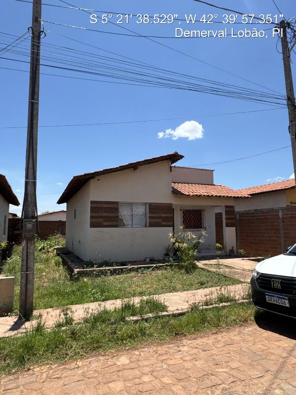 Casa em Demerval Lobão, Cidade Nova, Rua Feliciano C De Macedo, N. 514, Quadra A, Lote 07, PI. Área: 58.5m2