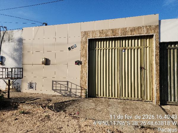 Casa em Pacajus, Croata I, Rua 03 De Fevereiro, N. 238, Lt 06 Qd 04, CE. Área: 91m2