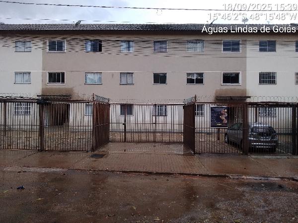 Apartamento em Águas Lindas de Goiás, Chacaras Quedas Do Descoberto, Quadra 31, N. Sn, Apto 203, Lt 621, Rua 31, 1º Pav, GO. Área: 58.06m2