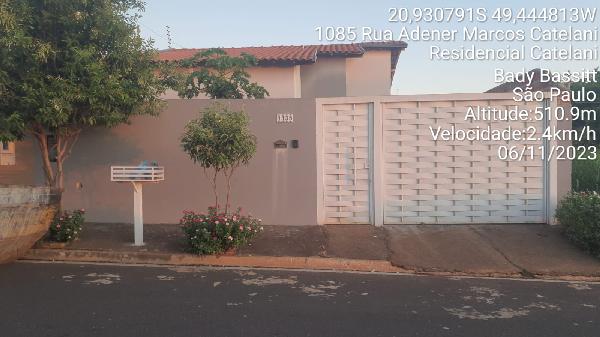 Casa em Bady Bassitt, Centro, Rua Neus Peres (Antiga Rua 3), N. 1135, Lt 02 Qd 03, SP. Área: 90m2