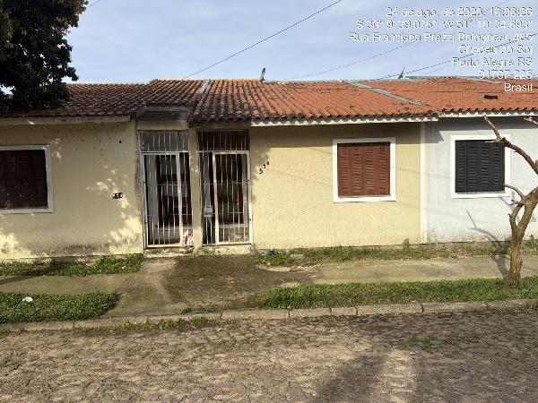 Casa em Porto Alegre, Hipica, Rua Francisca Prezzi Bolognesi, N. 518, Cs 3, RS. Área: 31.34m2