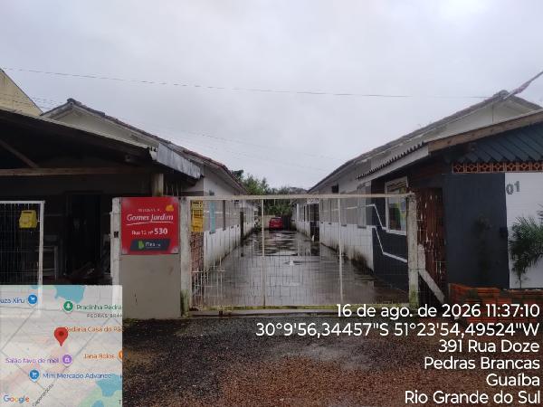 Casa em Guaíba, Pedras Brancas, Rua Doze, N. 530, Lt 08, RS. Área: 42.21m2