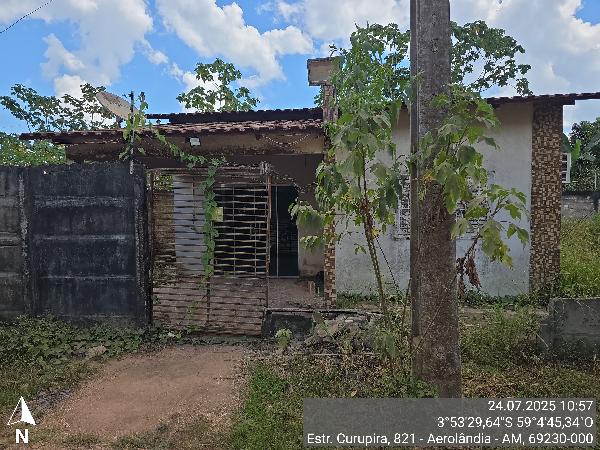 Casa em Nova Olinda do Norte, Aerolandia, Estrada Curupira, N. Sn, Km 01, AM. Área: 77.65m2