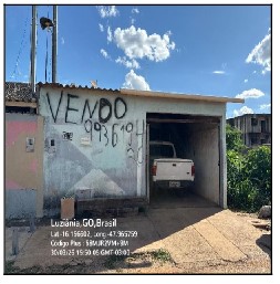 Casa em Luziânia, Parque Estrela Dalva Ix, Quadra Quadra 361, N. Sn, Cs 02 Lt 14 Rua 133, GO. Área: 69.54m2