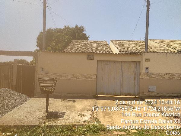 Casa em Santo Antônio do Descoberto, Parque Estrela Dalva Xii, Rua Dra. Kostich, N. S/N, Lt 05-A, Qd 108, GO. Área: 67.3m2