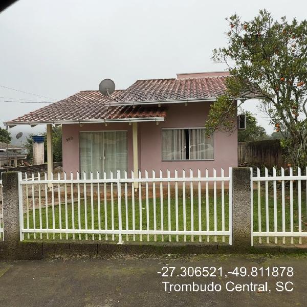 Casa em Trombudo Central, Centro, Rua CanadÁ, N. 209, Lt 15 Qd F, SC. Área: 60.12m2