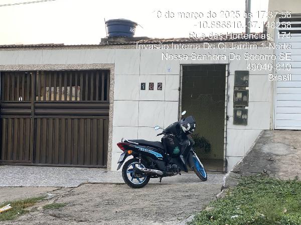 Casa em Nossa Senhora do Socorro, Santa Ines, Rua Das Hortencias, N. 07, Lt 04-E Qd 08, SE. Área: 58.3m2