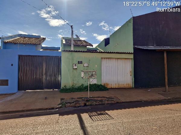 Casa em Itumbiara, Parque Vale Dos Buritys Iii, Rua R, N. 1481, Cs F, GO. Área: 70m2