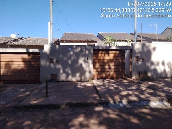 Casa em Santo Antônio do Descoberto, Jardim Ana Beatriz I, Rua 13, N. Sn, Lt 10b Qd 46, GO. Área: 61.8m2