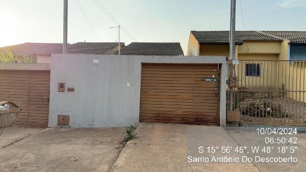 Casa em Santo Antônio do Descoberto, Jardim Ana Beatriz I, Rua 13, N. S/N, Lt 09-B, Qd 46, GO. Área: 61.8m2