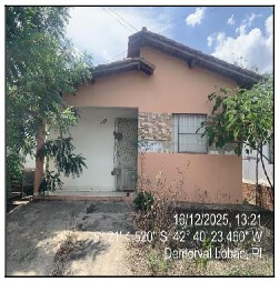 Casa em Demerval Lobão, Centro, Rua Deusdete Ribeiro, N. 708,, PI. Área: 56m2