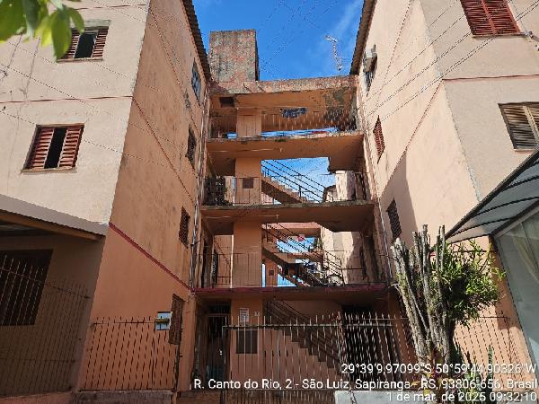Apartamento em Sapiranga, Sao Luiz, Rua Canto Do Rio, N. 38, Apto 302, Bl 02, RS. Área: 36.68m2