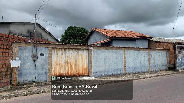 Casa em Breu Branco, Novo Horizonte, Avenida Alfredo Kolling, N. 135, Qd 79, PA. Área: 68.45m2