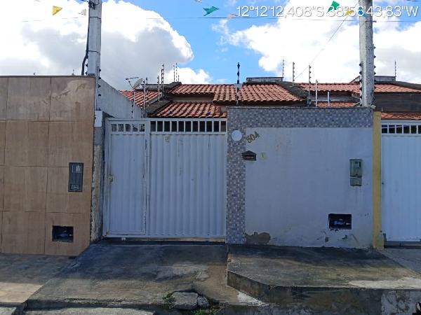 Casa em Feira de Santana, Papagaio, Rua Afrodite, N. 504, Qd A Lot Planalto Do Papagaio, BA. Área: 61.4m2