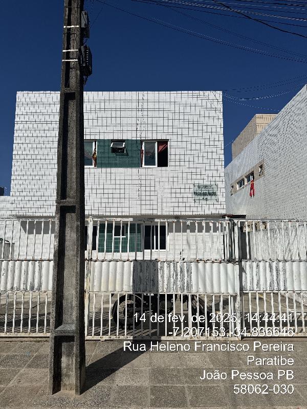 Apartamento em João Pessoa, Paratibe, Rua Heleno Francisco Pereira, N. 182, Apto 202,, PB. Área: 44m2