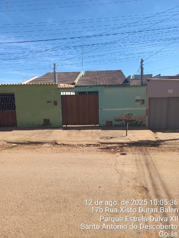 Casa em Santo Antônio do Descoberto, Jardim Ana Beatriz I, Quadra 02, N. Sn, Lt 22a Rua Quito, GO. Área: 65.4m2
