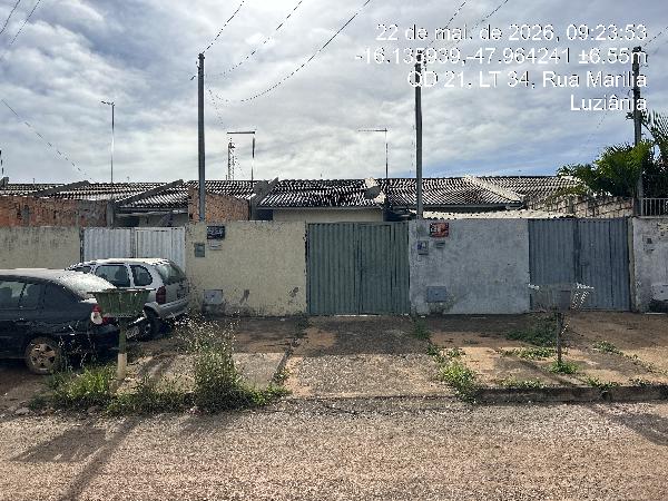 Casa em Luziânia, Zona Suburbana, Rua MarÍLia, N. Sn, Cs 02 Gl A Lt 09 Qd 14 Vg 02, GO. Área: 65.77m2