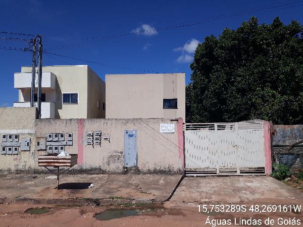 Apartamento em Águas Lindas de Goiás, Parque Da Barragem Setor 03, Quadra 26 Conjunto A, N. Sn, Apto 101, Lt 12-B, GO. Área: 64.09m2