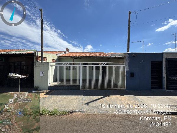 Casa em Cambira, Araucaria, Rua Ricardo Beleze, N. 253, Unidade Res B Lt 01/18-02, PR. Área: 51.35m2
