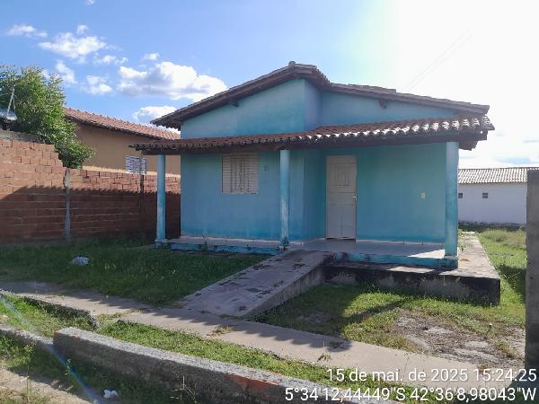 Casa em Monsenhor Gil, Lot Santa Filomena, Rua Itair, N. 18, Q-A, PI. Área: 58.5m2