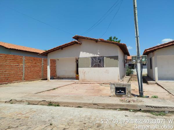 Casa em Demerval Lobão, Santa Ines, Rua TimÓTeo, N. 269, Lt 03, PI. Área: 56m2
