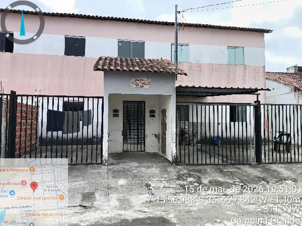 Apartamento em Campina Grande, Tres Irmas, Rua Genez Cordeiro Duarte, N. 410, Apto 001,, PB. Área: 48.4m2