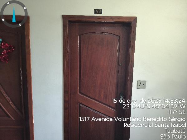 Apartamento em Taubaté, Parque Sao Cristovao, Avenida Voluntario Benedito Sergio, N. 1251, Apto 32,, SP. Área: 50.2m2