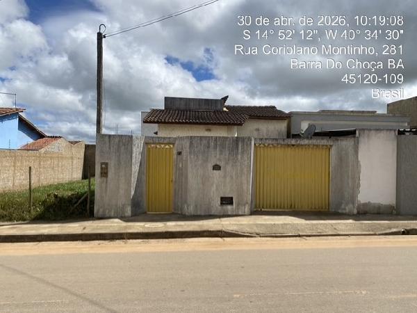 Casa em Barra do Choça, Cidade Jardim, Rua Coriolano Lopes Moitinho, N. 272, Quadra 05 Lote 14, BA. Área: 70.02m2